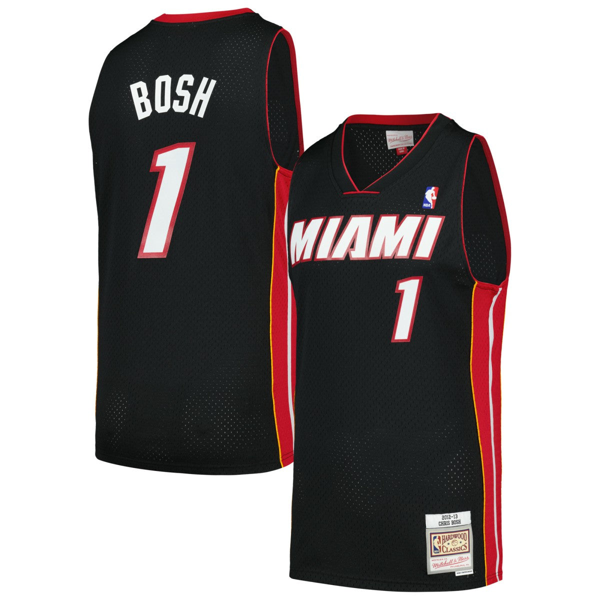Mitchell & Ness Chris Bosh Miami Heat 2012/13 Hardwood Classics Swingman Jersey