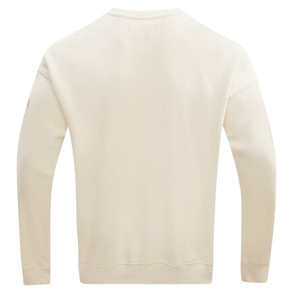 Cream St. Louis Cardinals Pro Standard Neutral Drop Shoulder Pullover Sweatshirt