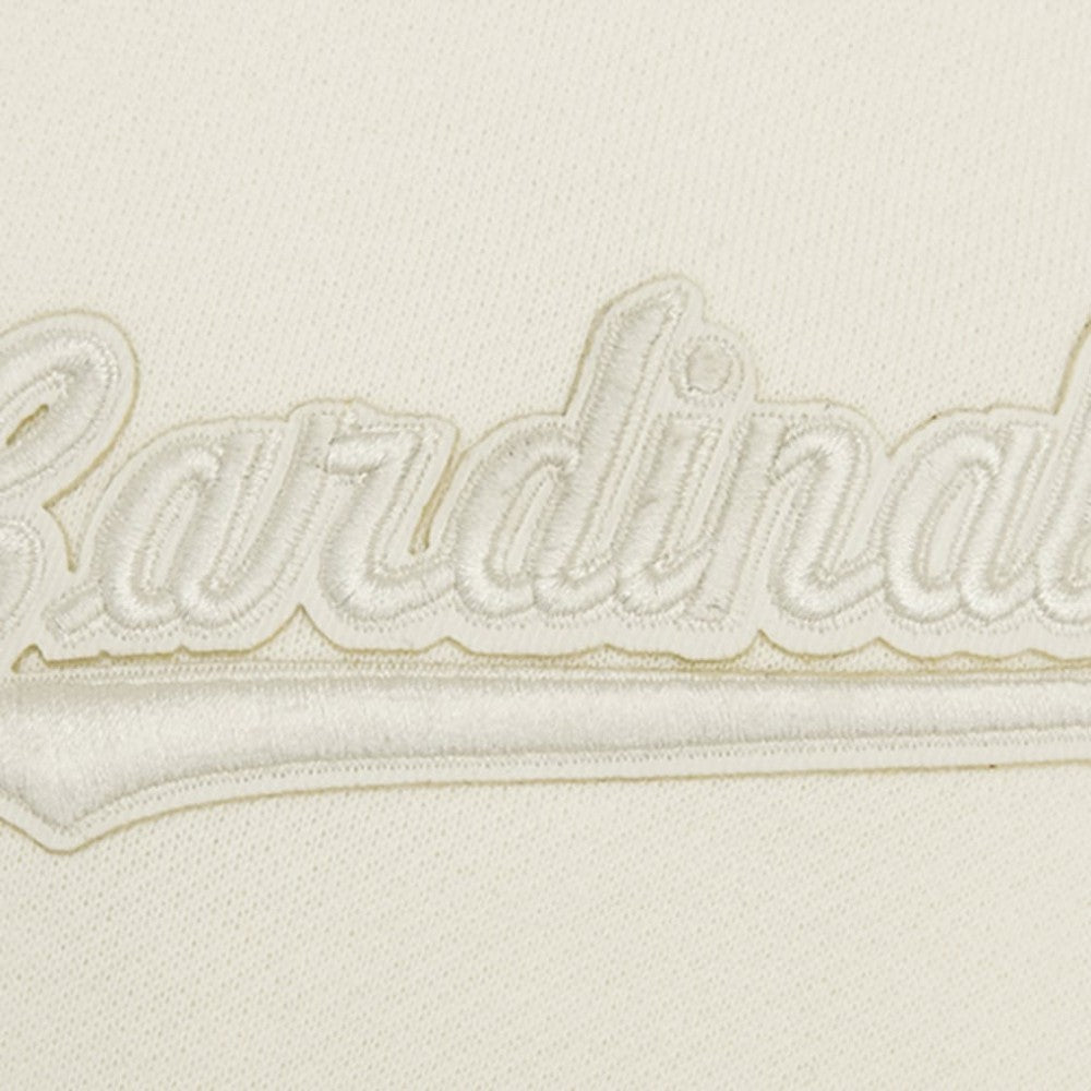 Cream St. Louis Cardinals Pro Standard Neutral Drop Shoulder Pullover Sweatshirt