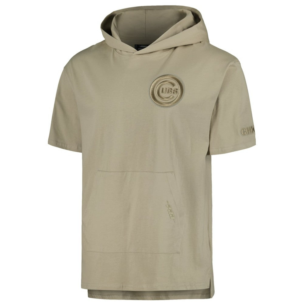 Khaki Chicago Cubs Pro Standard Neutral Hoodie T-Shirt