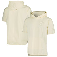 Cream Cleveland Guardians Pro Standard Neutral Hoodie T-Shirt