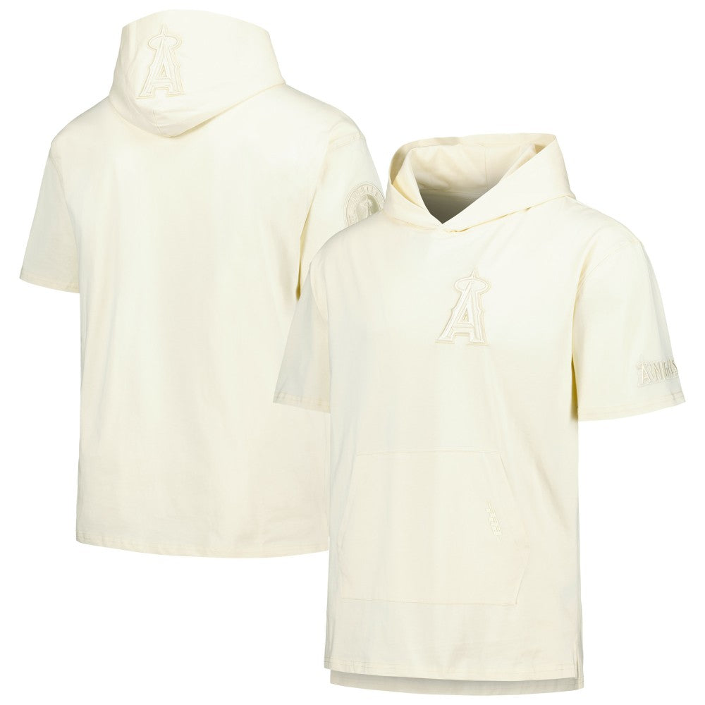 Cream Los Angeles Angels Pro Standard Neutral Hoodie T-Shirt