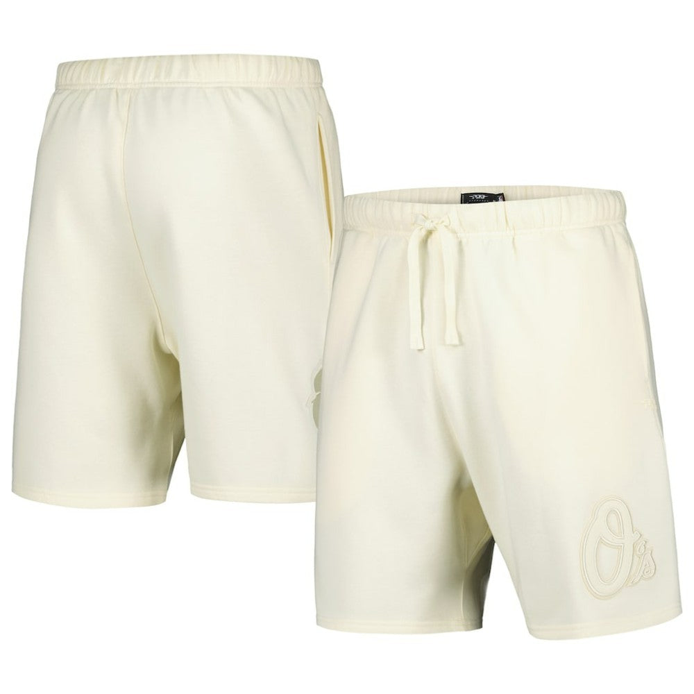 Cream Baltimore Orioles Pro Standard Neutral Fleece Shorts