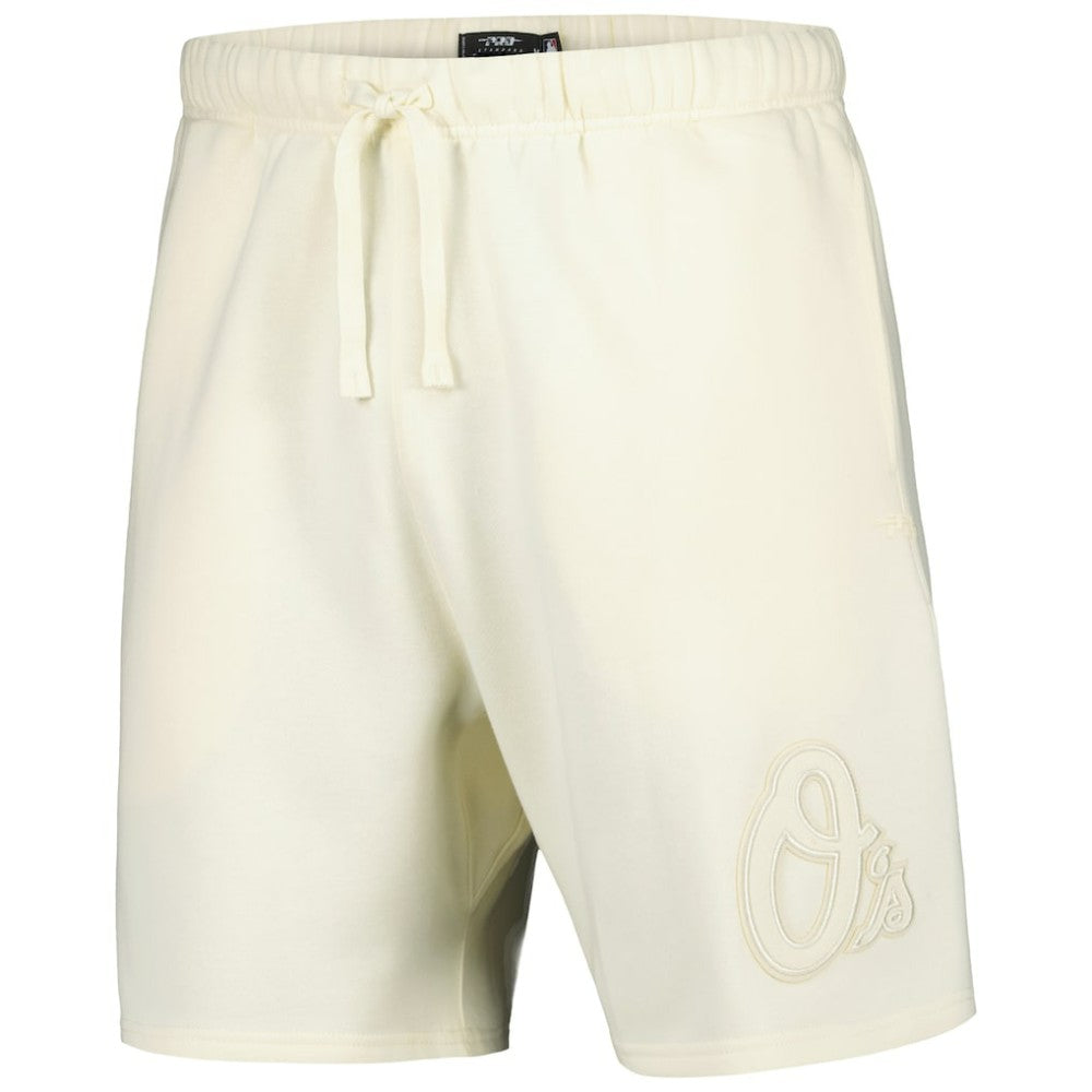 Cream Baltimore Orioles Pro Standard Neutral Fleece Shorts