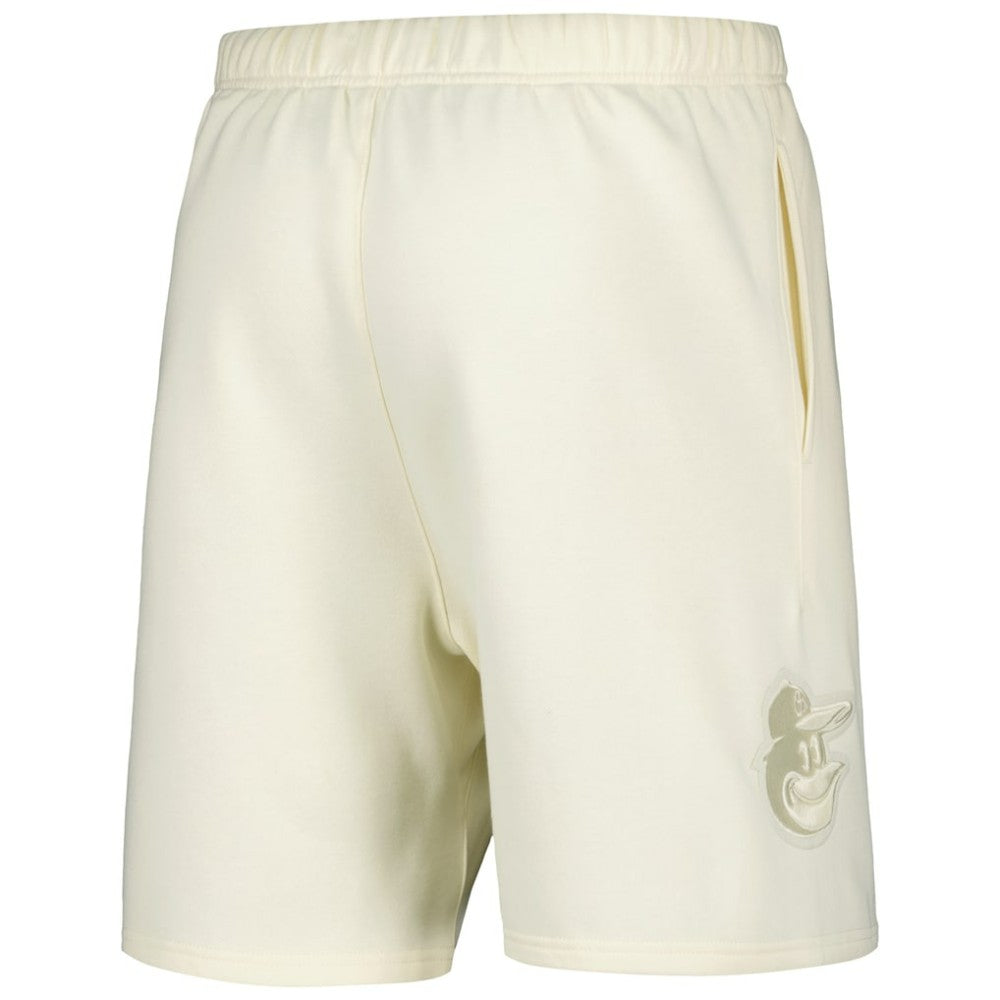 Cream Baltimore Orioles Pro Standard Neutral Fleece Shorts