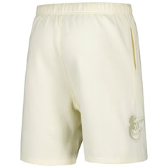 Cream Baltimore Orioles Pro Standard Neutral Fleece Shorts
