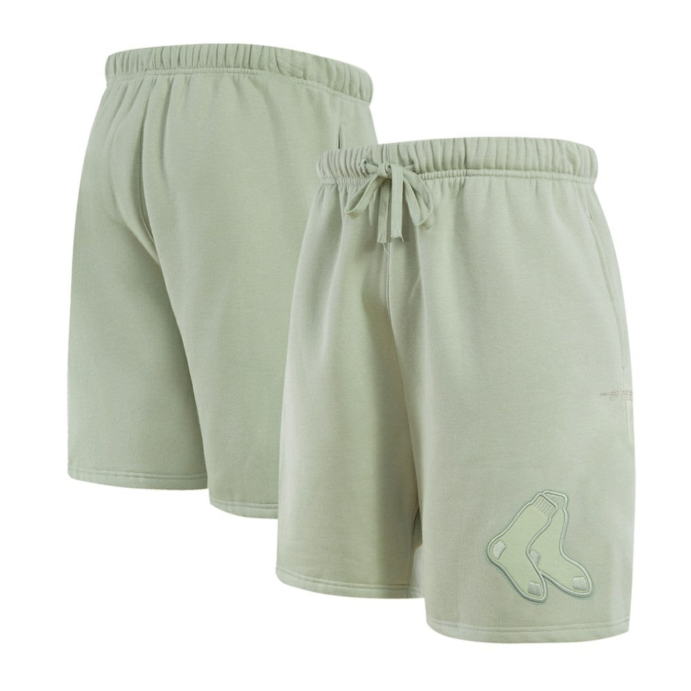 Light Green Boston Red Sox Pro Standard Neutral Fleece Shorts