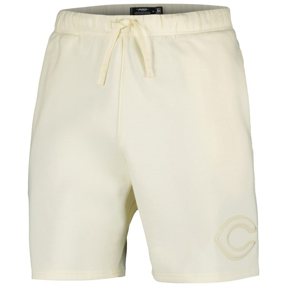 Cream Cincinnati Reds Pro Standard Neutral Fleece Shorts