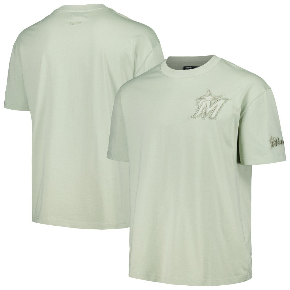 Mint Miami Marlins Pro Standard Oversized Neutral CJ Dropped Shoulders T-Shirt