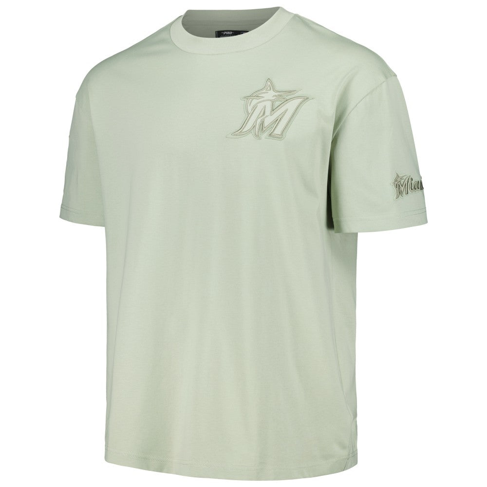Mint Miami Marlins Pro Standard Oversized Neutral CJ Dropped Shoulders T-Shirt