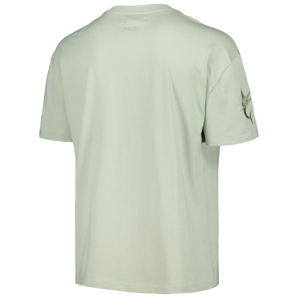 Mint Miami Marlins Pro Standard Oversized Neutral CJ Dropped Shoulders T-Shirt