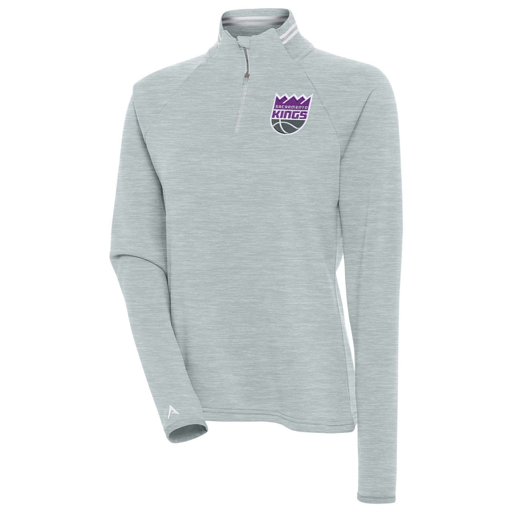Sacramento Kings Antigua Women's Milo Quarter-Zip Pullover Top