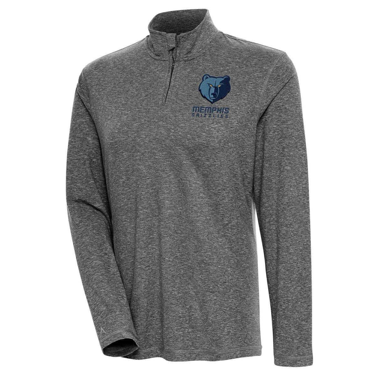 Memphis Grizzlies Antigua Women's Confront Quarter-Zip Pullover Top