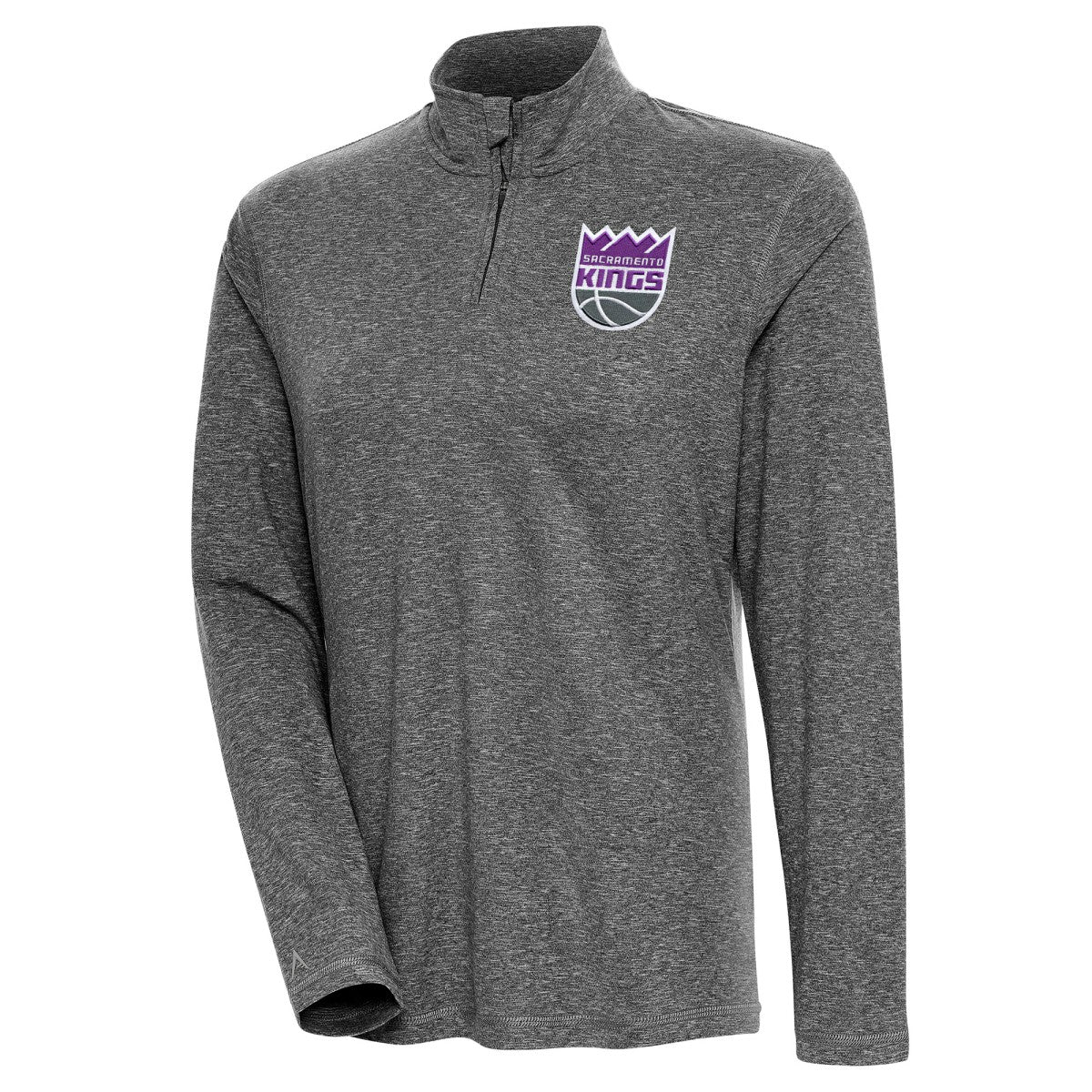 Sacramento Kings Antigua Women's Confront Quarter-Zip Pullover Top