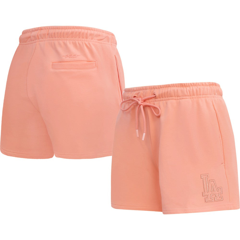 Pink Los Angeles Dodgers Pro Standard Women's Neutral Fleece Shorts