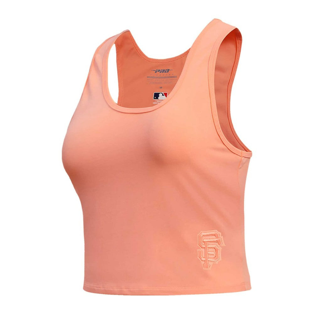 Pink San Francisco Giants Pro Standard Women's Neutral Fitted Racerback Tank Top