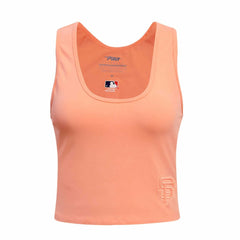 Pink San Francisco Giants Pro Standard Women's Neutral Fitted Racerback Tank Top