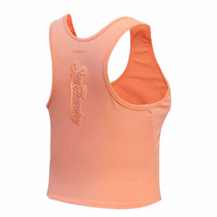 Pink San Francisco Giants Pro Standard Women's Neutral Fitted Racerback Tank Top