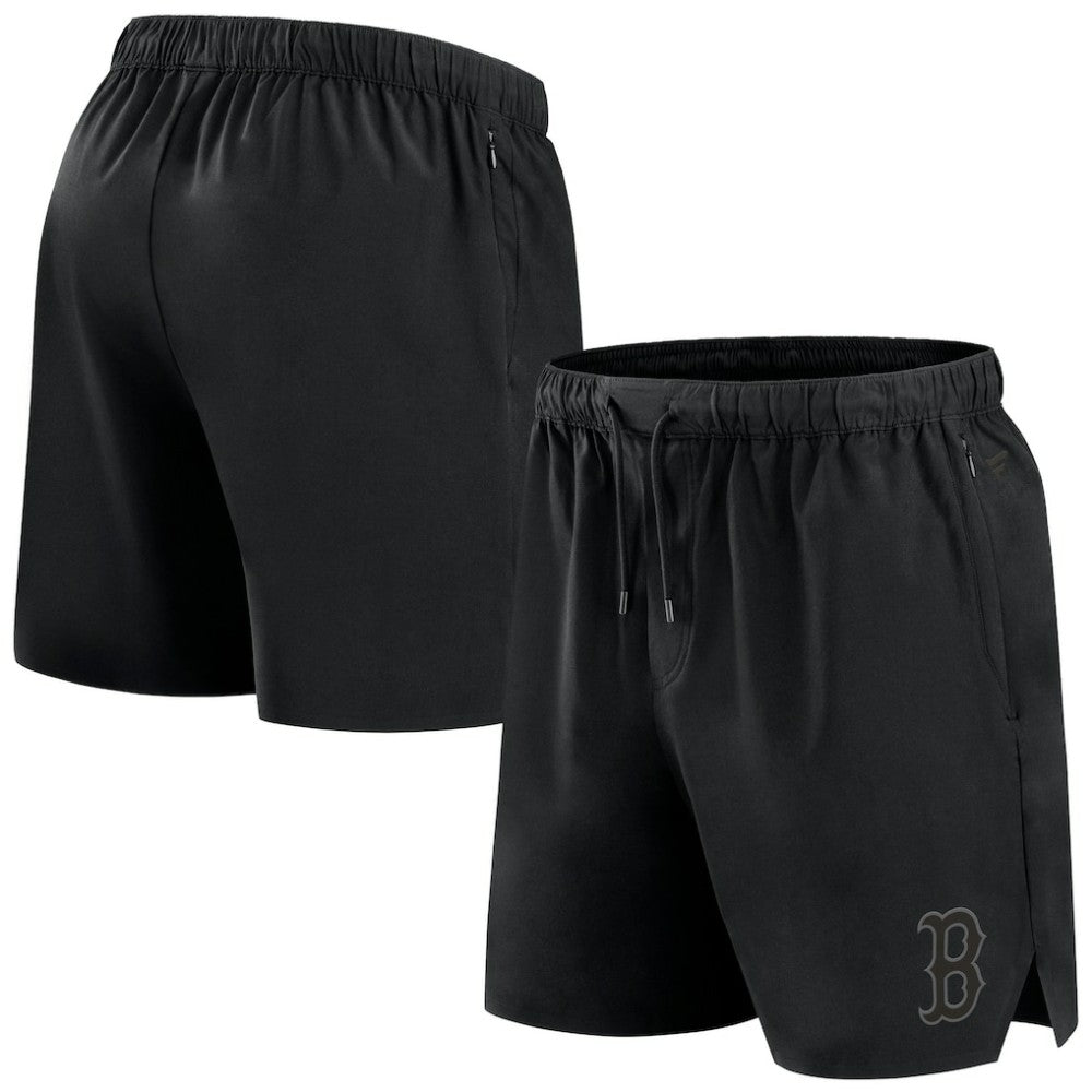 Black Boston Red Sox Fanatics Front Office Micro Tonal Shorts