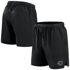 Black Cincinnati Reds Fanatics Front Office Micro Tonal Shorts