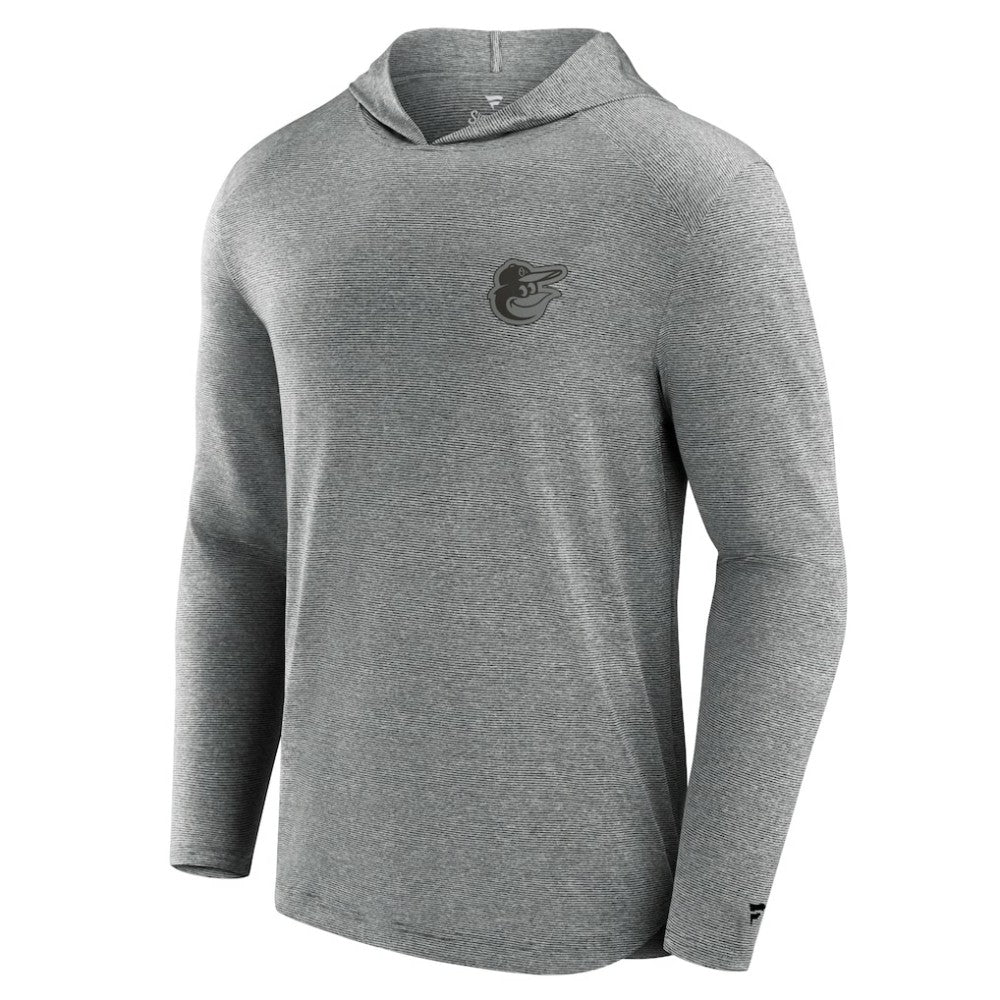 Black Baltimore Orioles Fanatics Front Office Tech Lightweight Hoodie T-Shirt