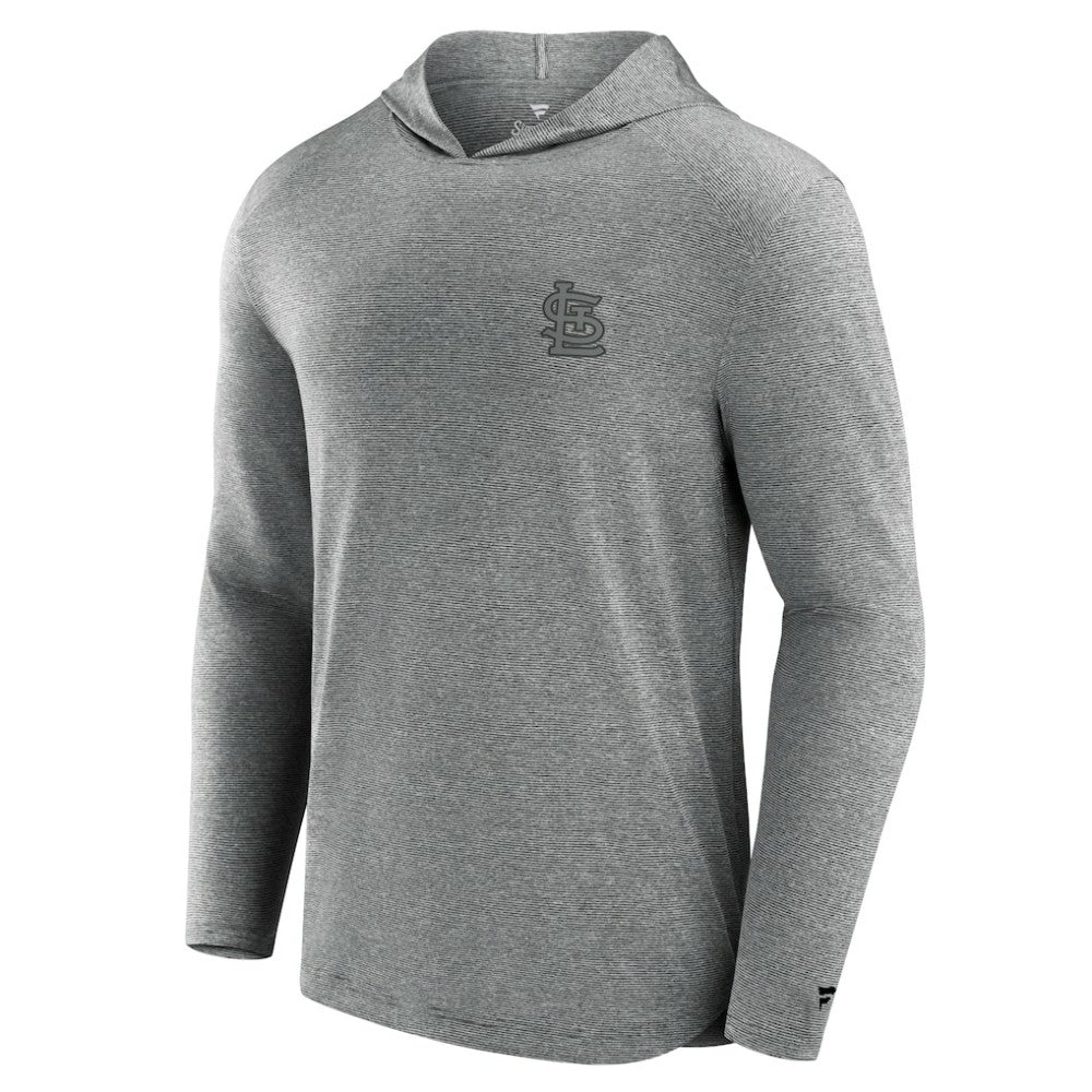 Black St. Louis Cardinals Fanatics Front Office Tech Lightweight Hoodie T-Shirt