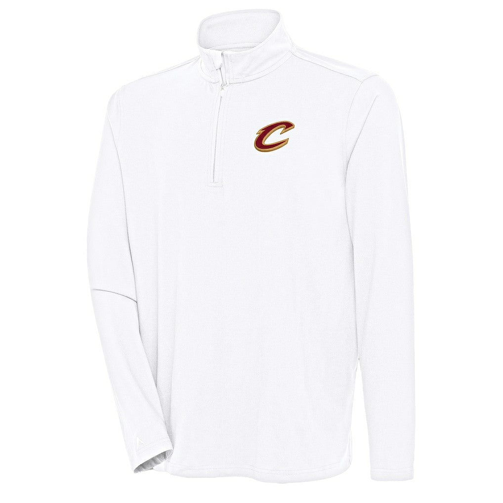 Cleveland Cavaliers Antigua Hunk Quarter-Zip Pullover Top sale