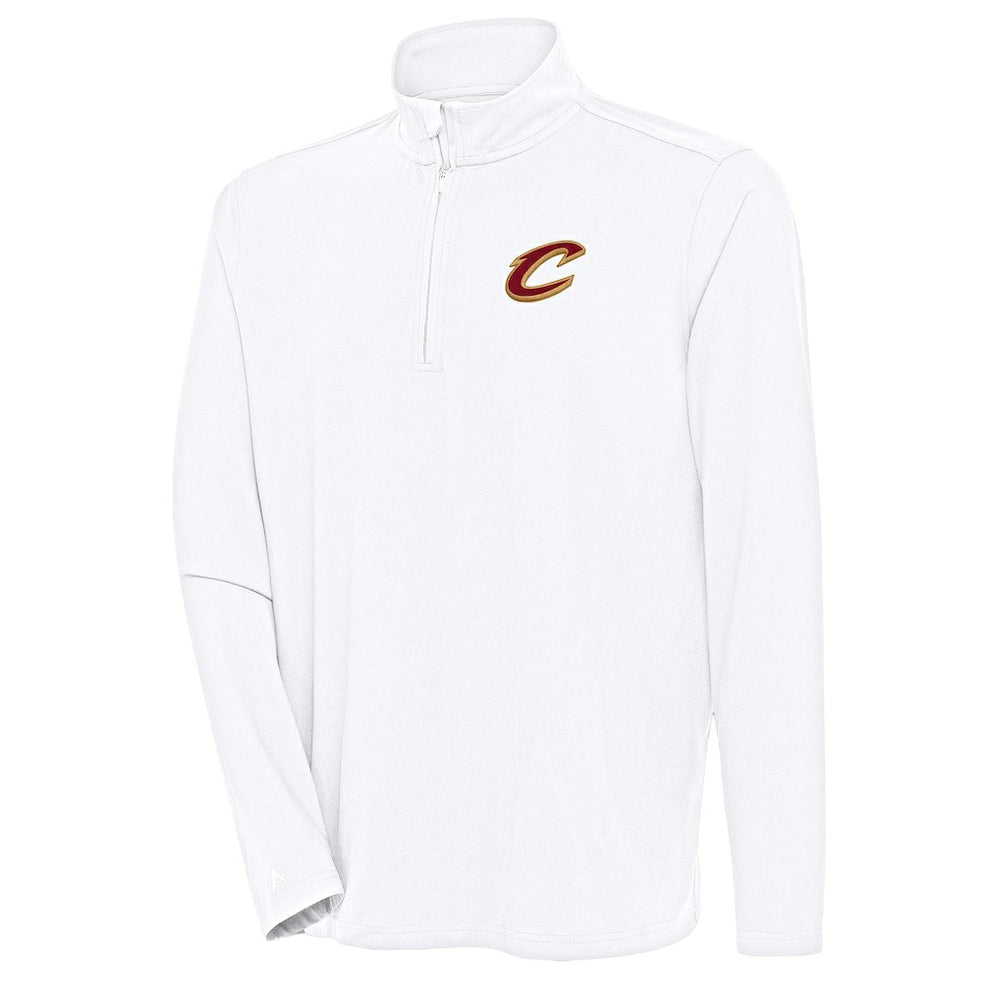Cleveland Cavaliers Antigua Hunk Quarter-Zip Pullover Top sale