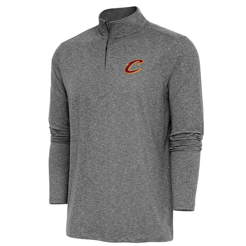Cleveland Cavaliers Antigua Hunk Quarter-Zip Pullover Top sale