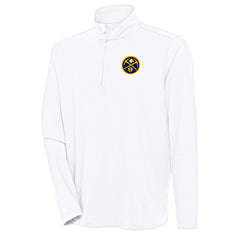 Denver Nuggets Antigua Hunk Quarter-Zip Pullover Top sale