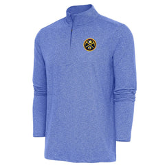 Denver Nuggets Antigua Hunk Quarter-Zip Pullover Top sale