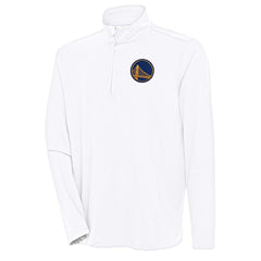 Golden State Warriors Antigua Hunk Quarter-Zip Pullover Top sale