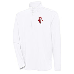 Houston Rockets Antigua Hunk Quarter-Zip Pullover Top sale