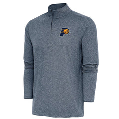 Indiana Pacers Antigua Hunk Quarter-Zip Pullover Top