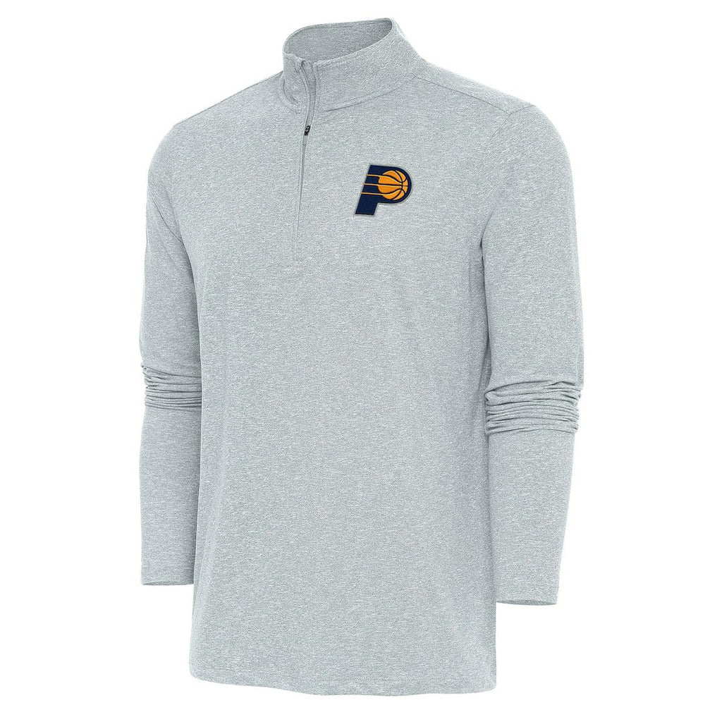 Indiana Pacers Antigua Hunk Quarter-Zip Pullover Top