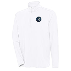 Minnesota Timberwolves Antigua Hunk Quarter-Zip Pullover Top