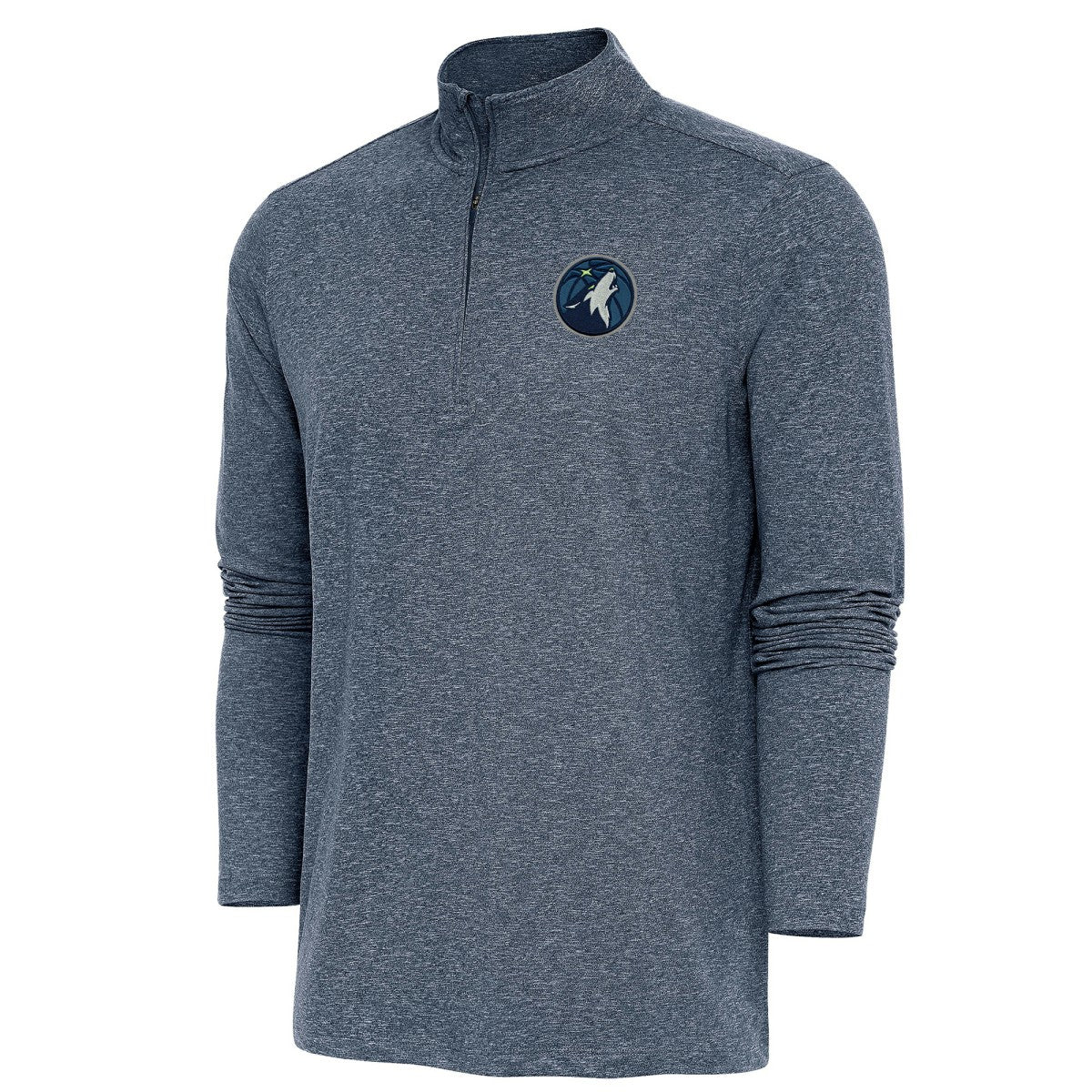 Minnesota Timberwolves Antigua Hunk Quarter-Zip Pullover Top