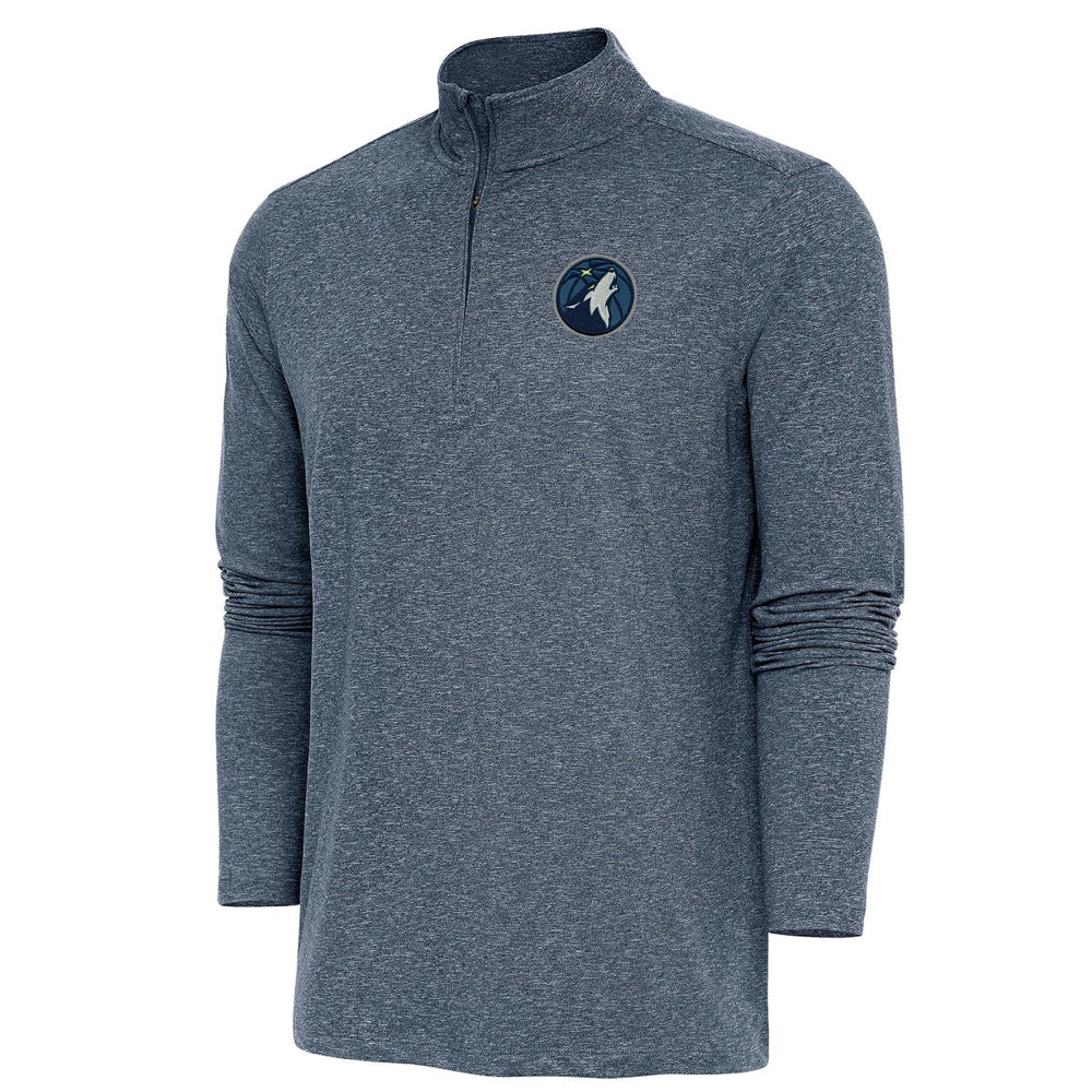 Minnesota Timberwolves Antigua Hunk Quarter-Zip Pullover Top