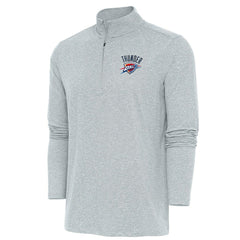 Oklahoma City Thunder Antigua Hunk Quarter-Zip Pullover Top