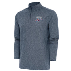 Oklahoma City Thunder Antigua Hunk Quarter-Zip Pullover Top