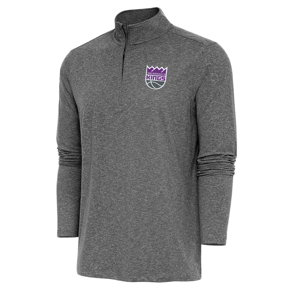Sacramento Kings Antigua Hunk Quarter-Zip Pullover Top