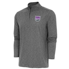 Sacramento Kings Antigua Hunk Quarter-Zip Pullover Top