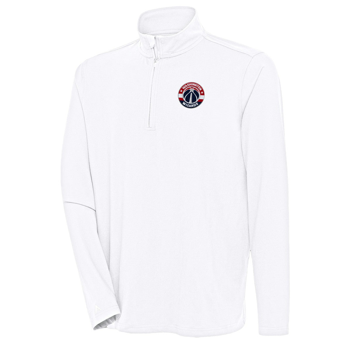Washington Wizards Antigua Hunk Quarter-Zip Pullover Top