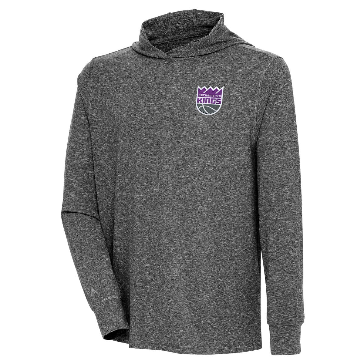 Sacramento Kings Antigua Saga Long Sleeve Hoodie T-Shirt