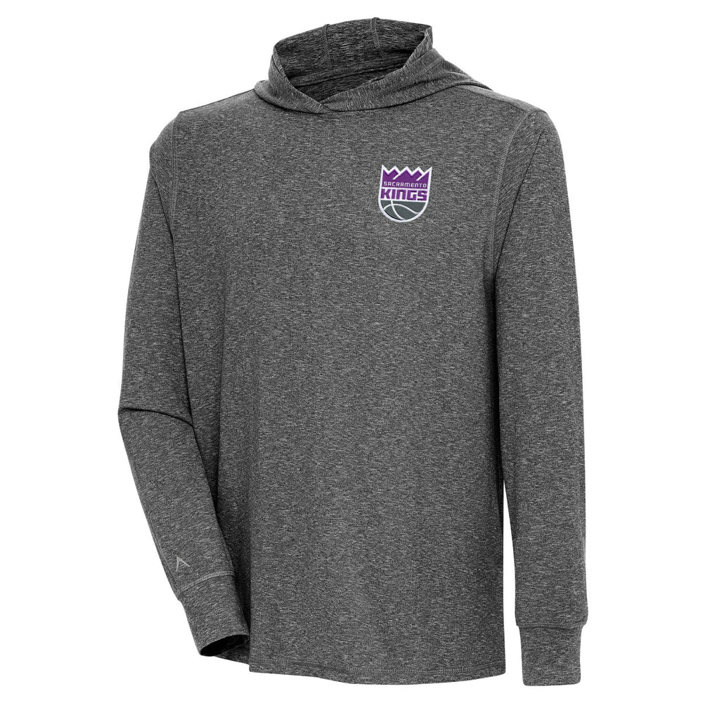 Sacramento Kings Antigua Saga Long Sleeve Hoodie T-Shirt