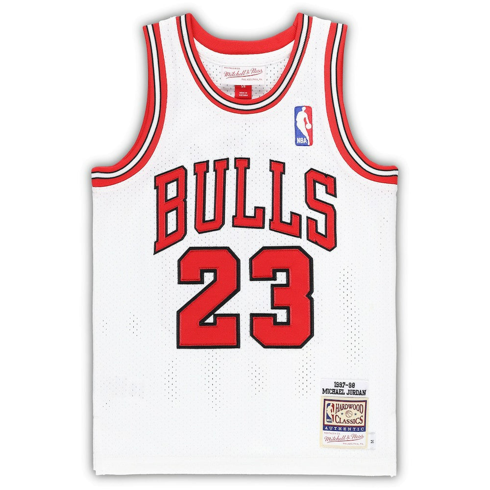 Mitchell & Ness Michael Jordan Chicago Bulls Preschool 1997/98 Hardwood Classics Authentic Jersey sale