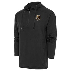 NHL Vegas Golden Knights Antigua Spikes Raglan Quarter-Zip Hoodie