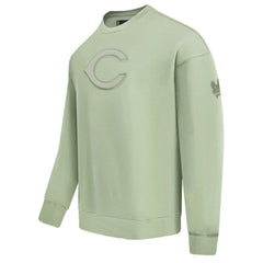Green Cincinnati Reds Pro Standard Neutral Drop Shoulder Pullover Sweatshirt