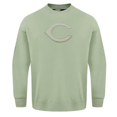 Green Cincinnati Reds Pro Standard Neutral Drop Shoulder Pullover Sweatshirt