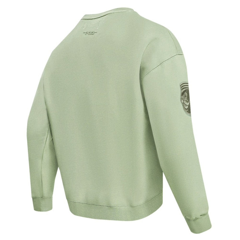 Green Cincinnati Reds Pro Standard Neutral Drop Shoulder Pullover Sweatshirt